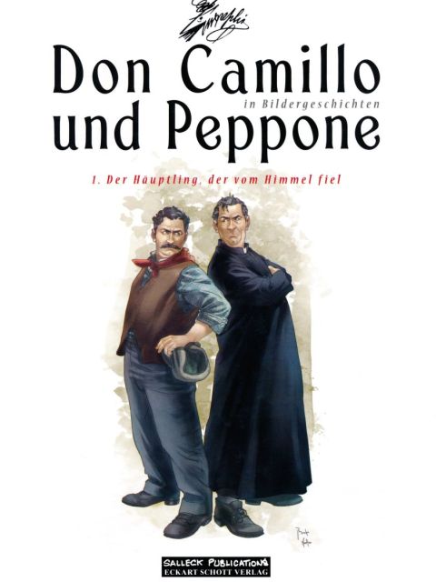 Don Camillo und Peppone in Bildergeschichten